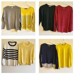 Winter sweaters. Individual/ $8 or 2/$10.